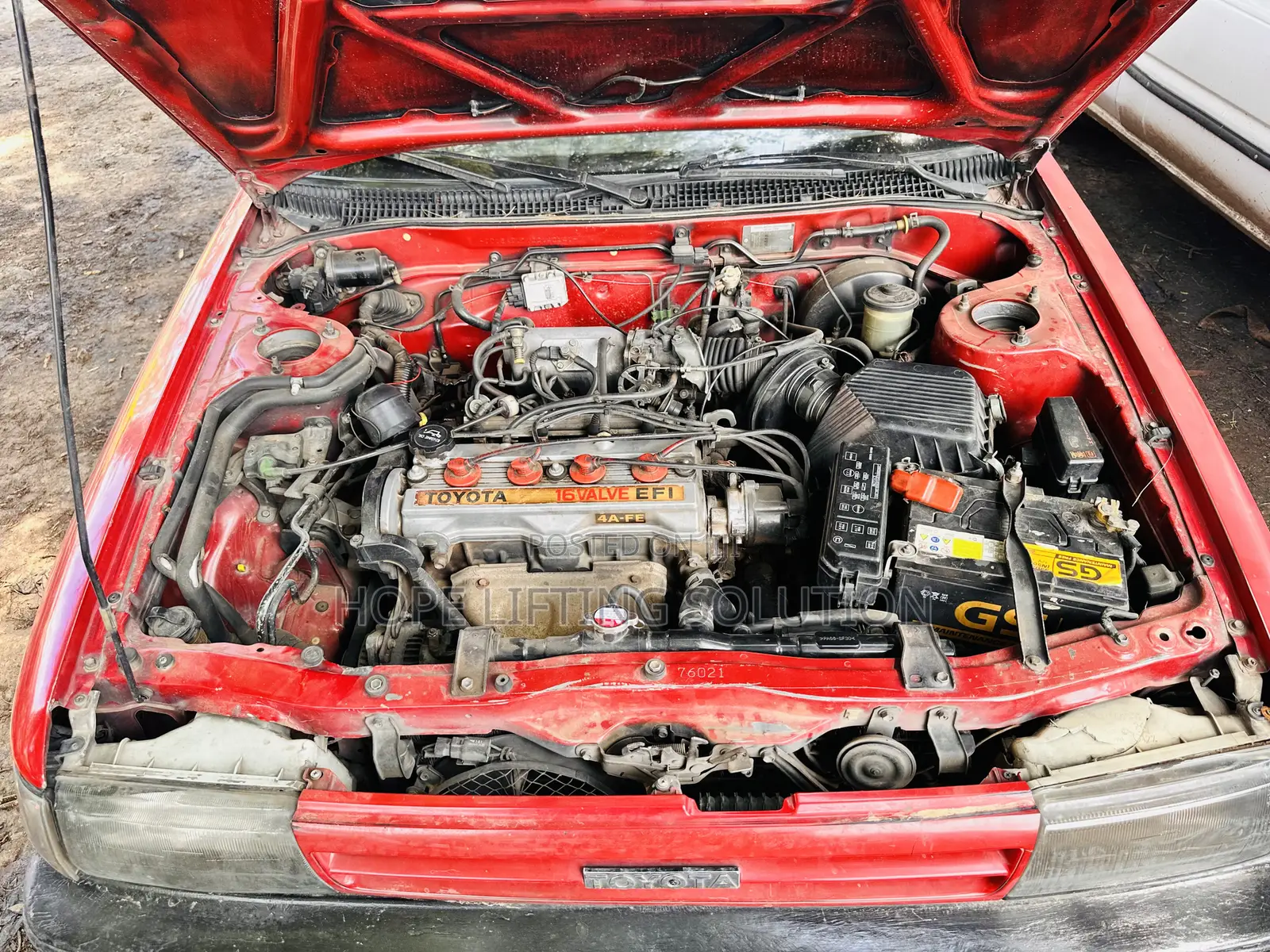 Toyota Carina 1.5 FWD Sedan 1990 Red