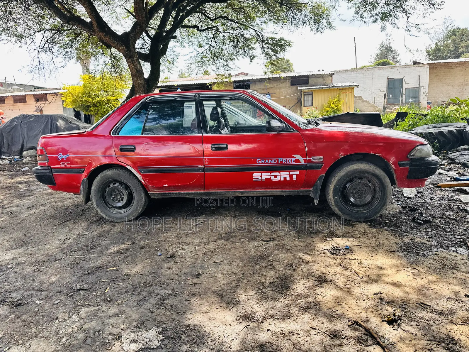 Toyota Carina 1.5 FWD Sedan 1990 Red