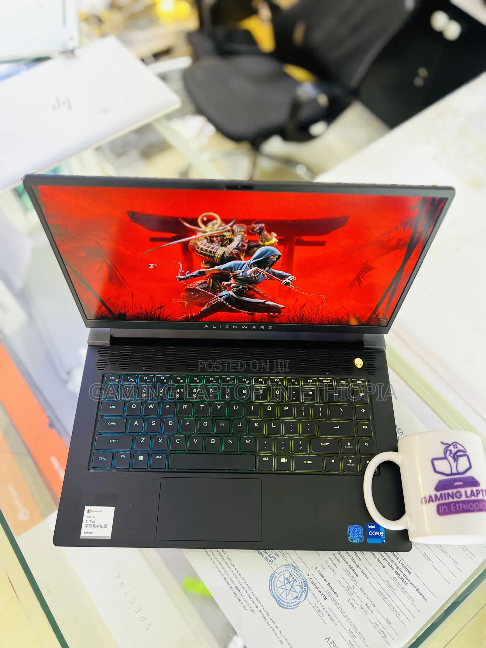 New Laptop Alienware M15 R6 16GB Intel Core i7 SSD 512GB