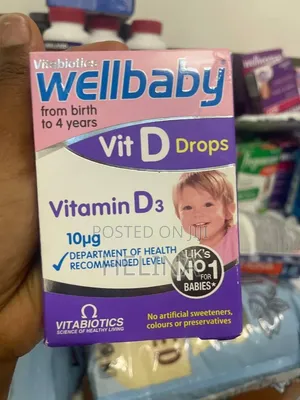 Well Baby Vit D Drops Uk's Number 1 for Babies From Birth to 4 Years