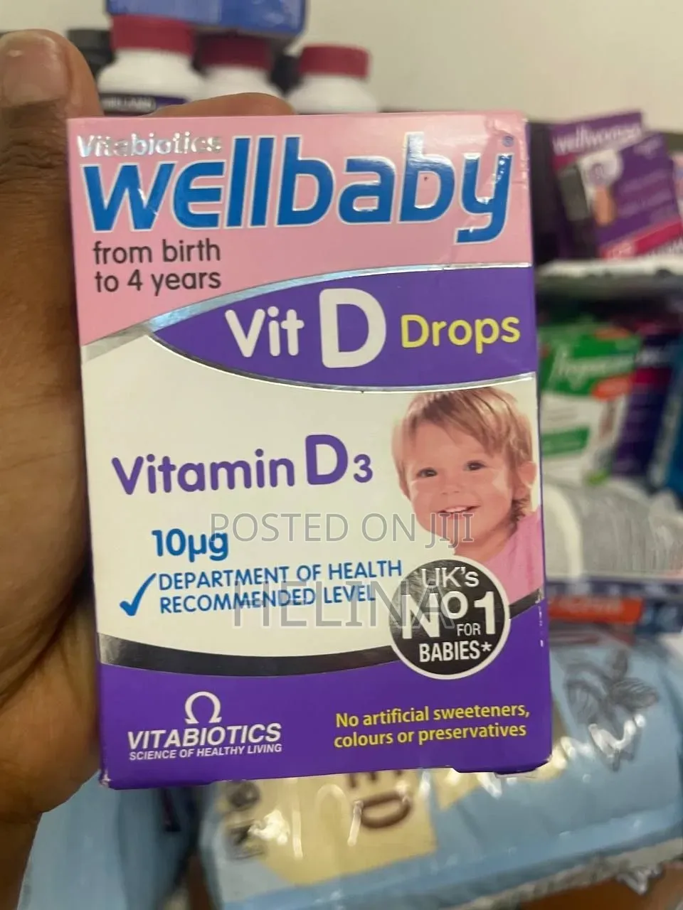 Well Baby Vit D Drops Uk's Number 1 for Babies From Birth to 4 Years