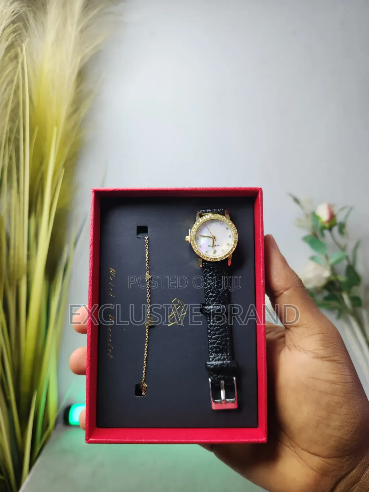 Quality Luxury Watch Bracelet Gift Set Includes Gift Card