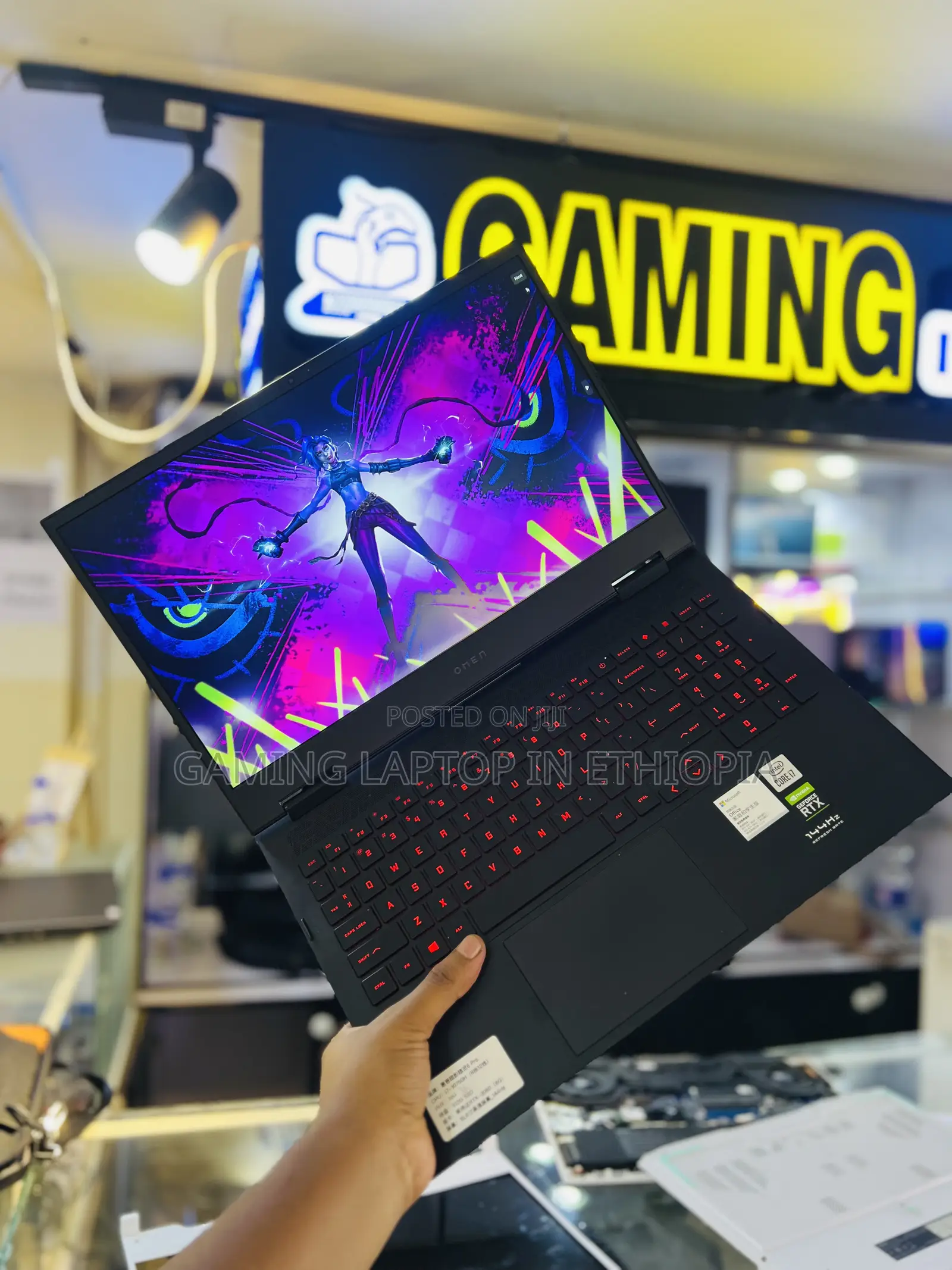 New Laptop HP Omen 15 16GB Intel Core i7 SSD 512GB