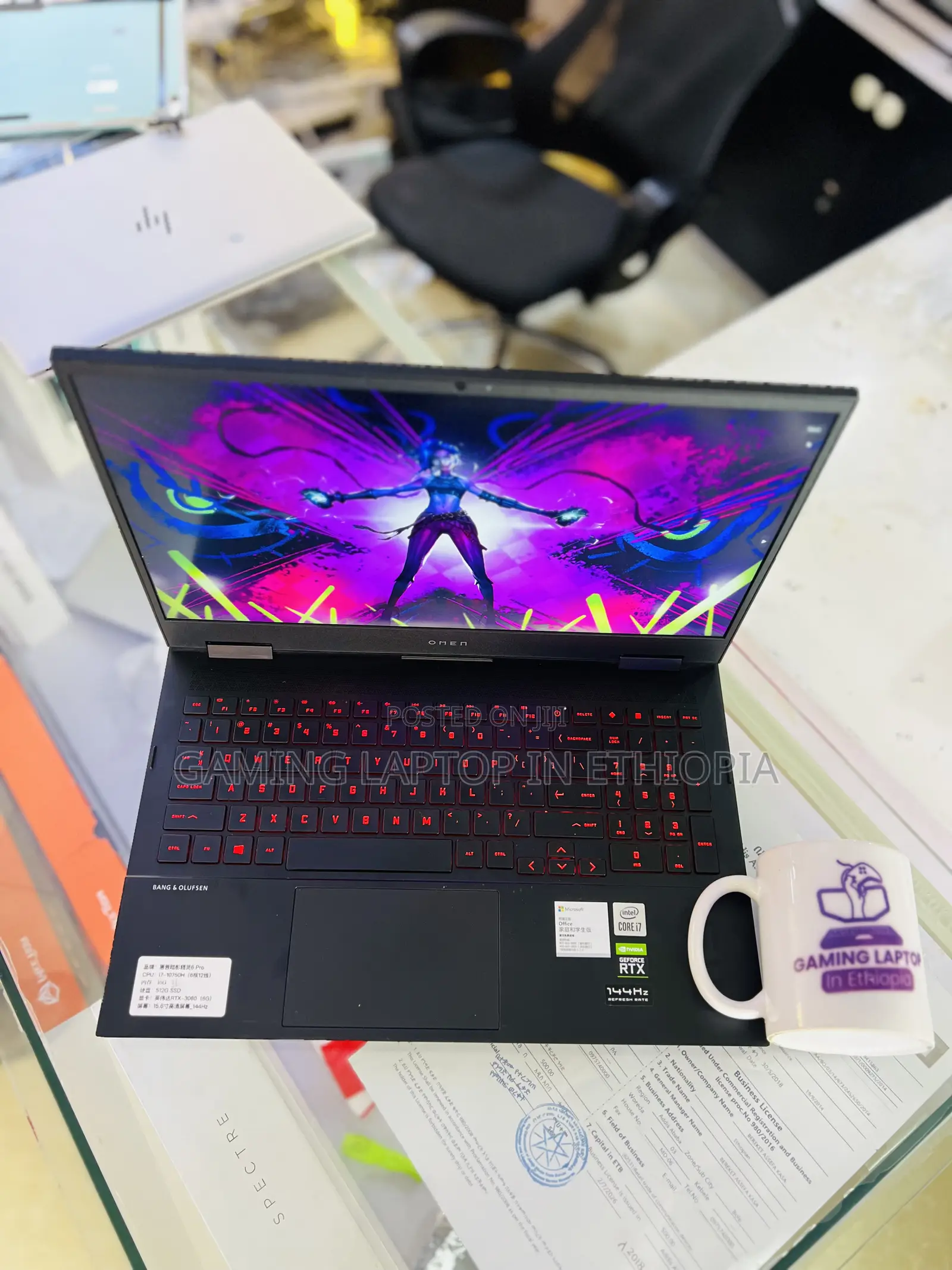 New Laptop HP Omen 15 16GB Intel Core i7 SSD 512GB