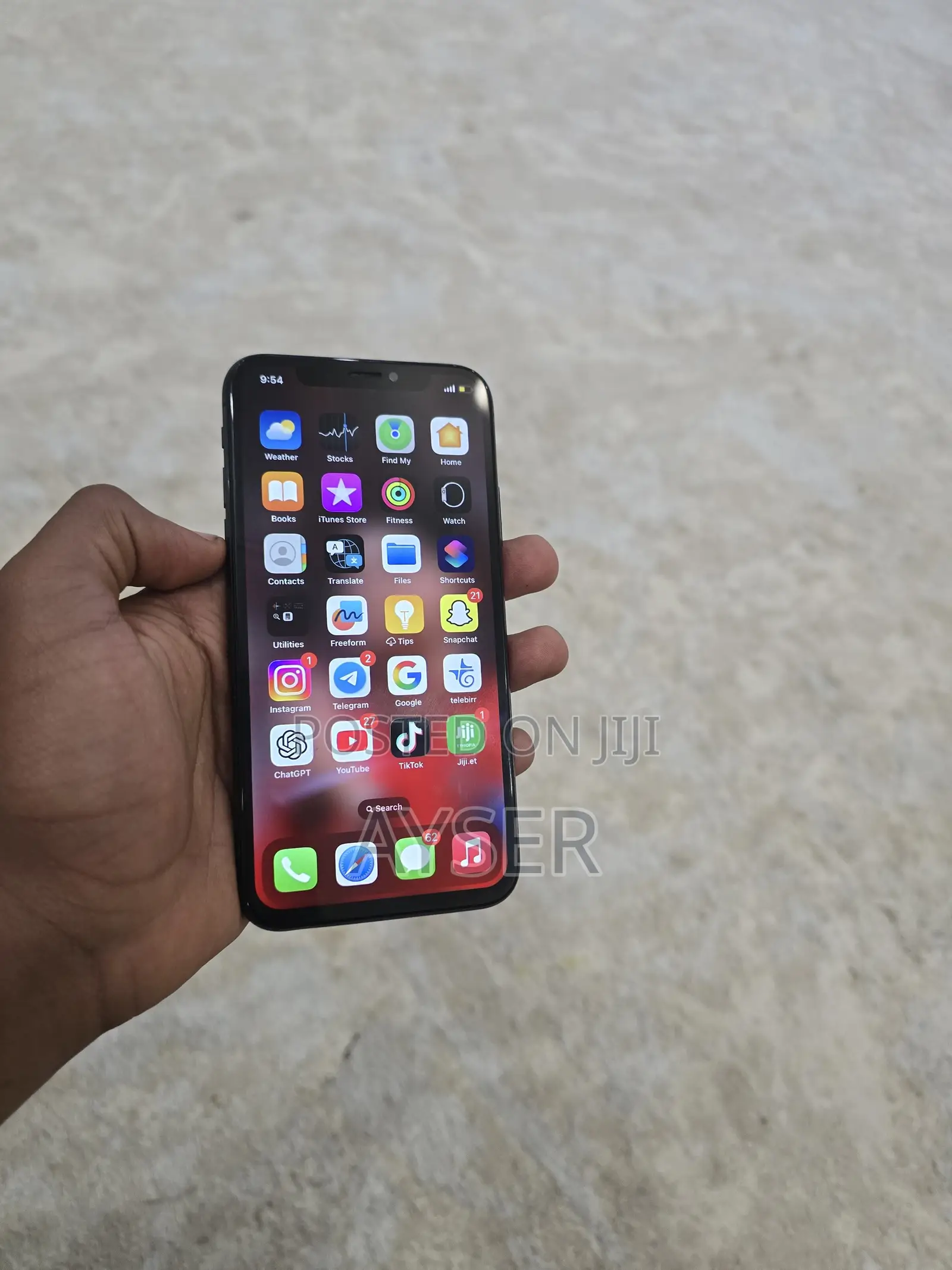 Apple iPhone X 64 GB Black