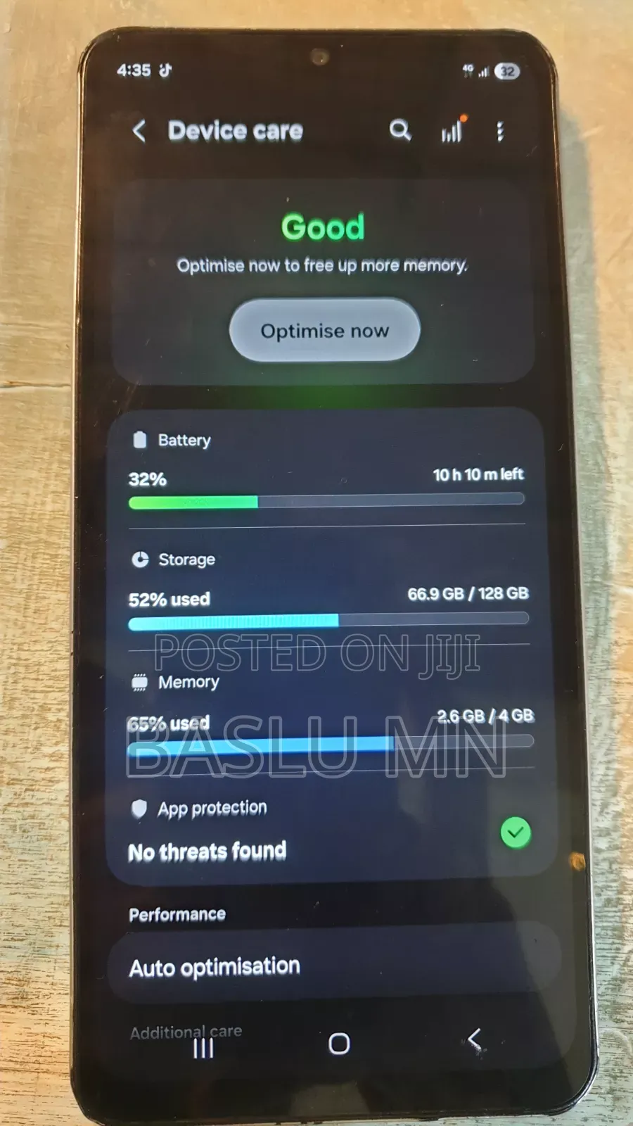 Samsung Galaxy F06 5G 128 GB Blue
