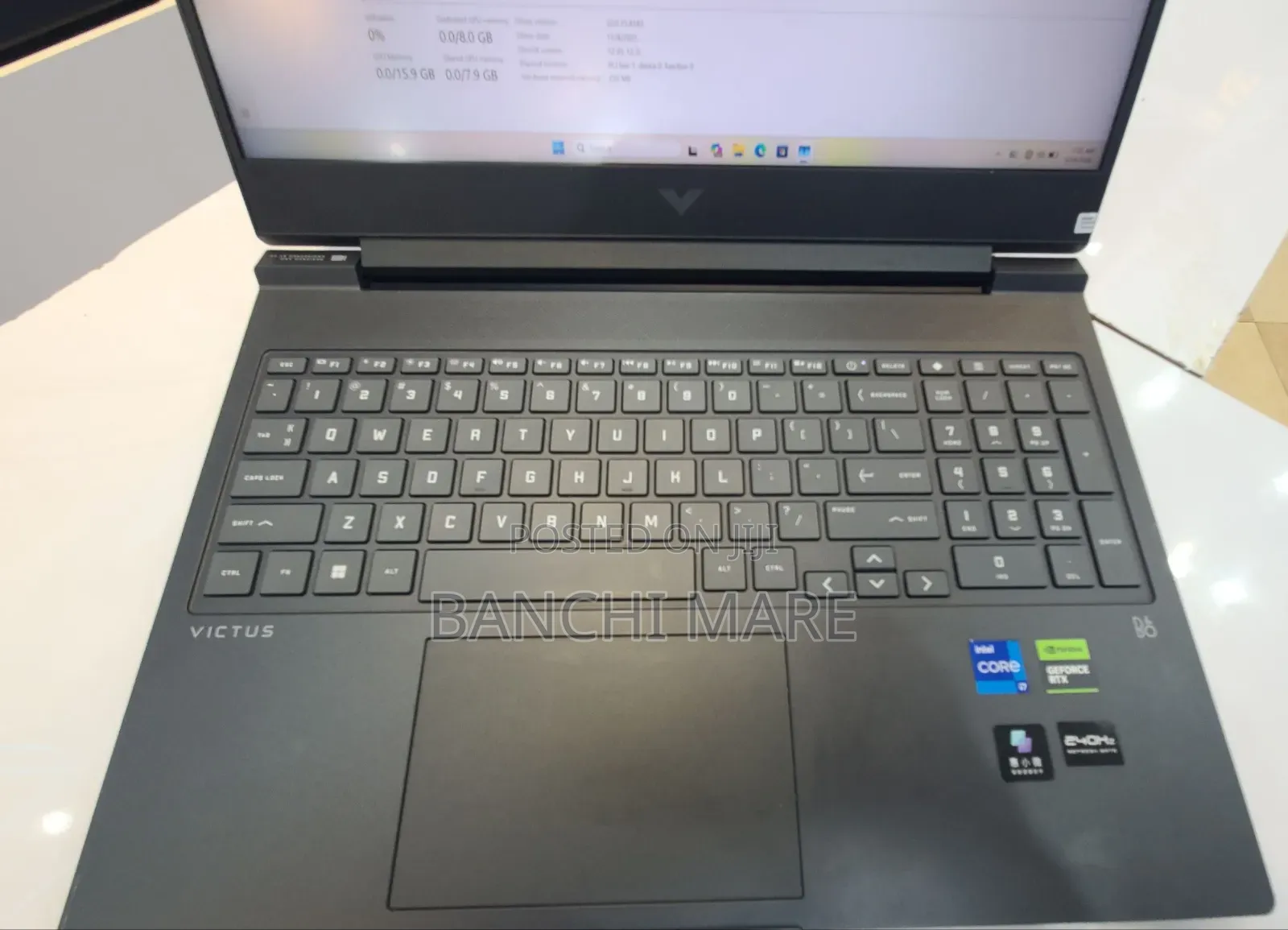 New Laptop HP Victus 16 16GB Intel Core i7 SSD 1T