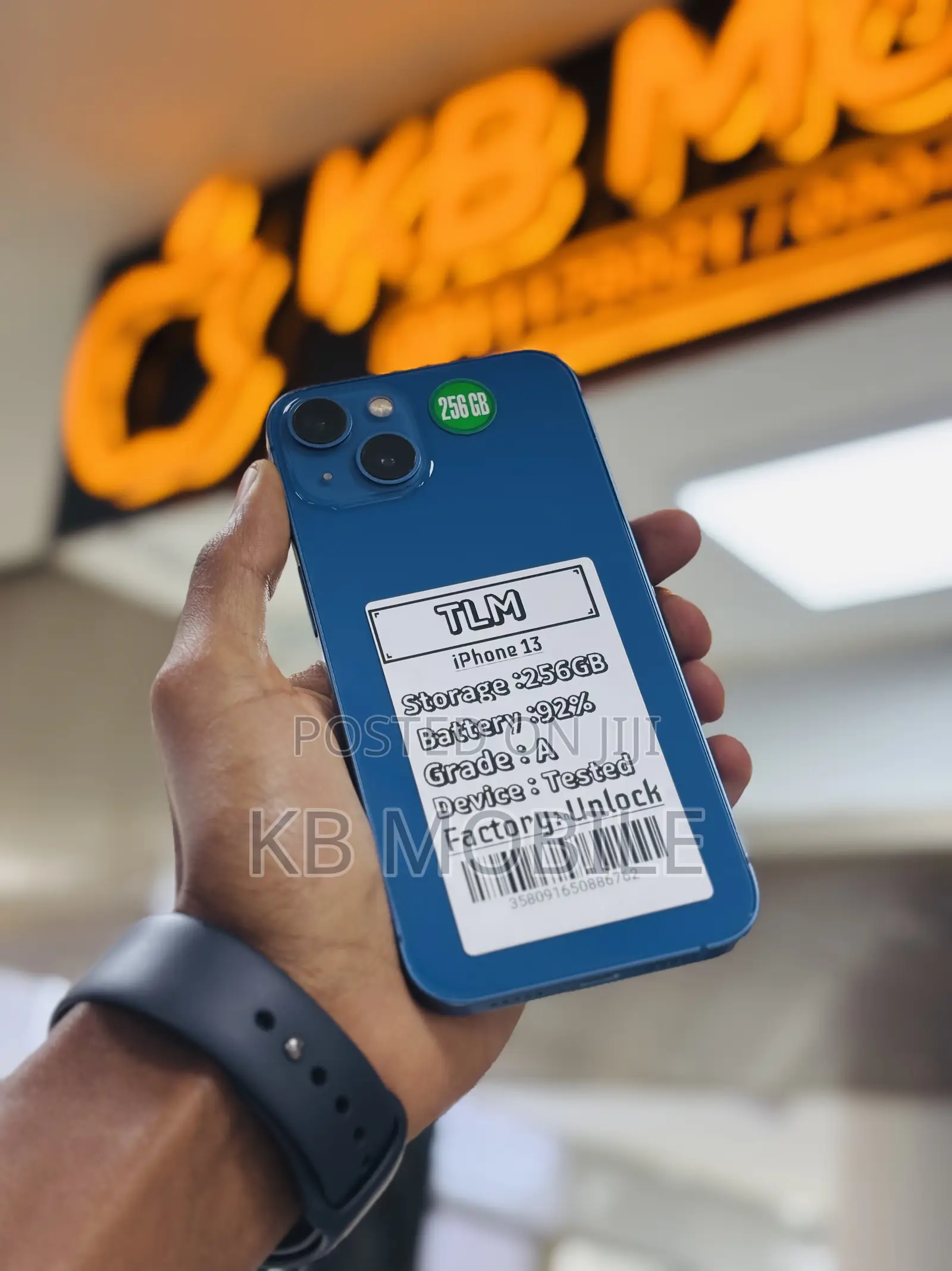 New Apple iPhone 13 256 GB Blue