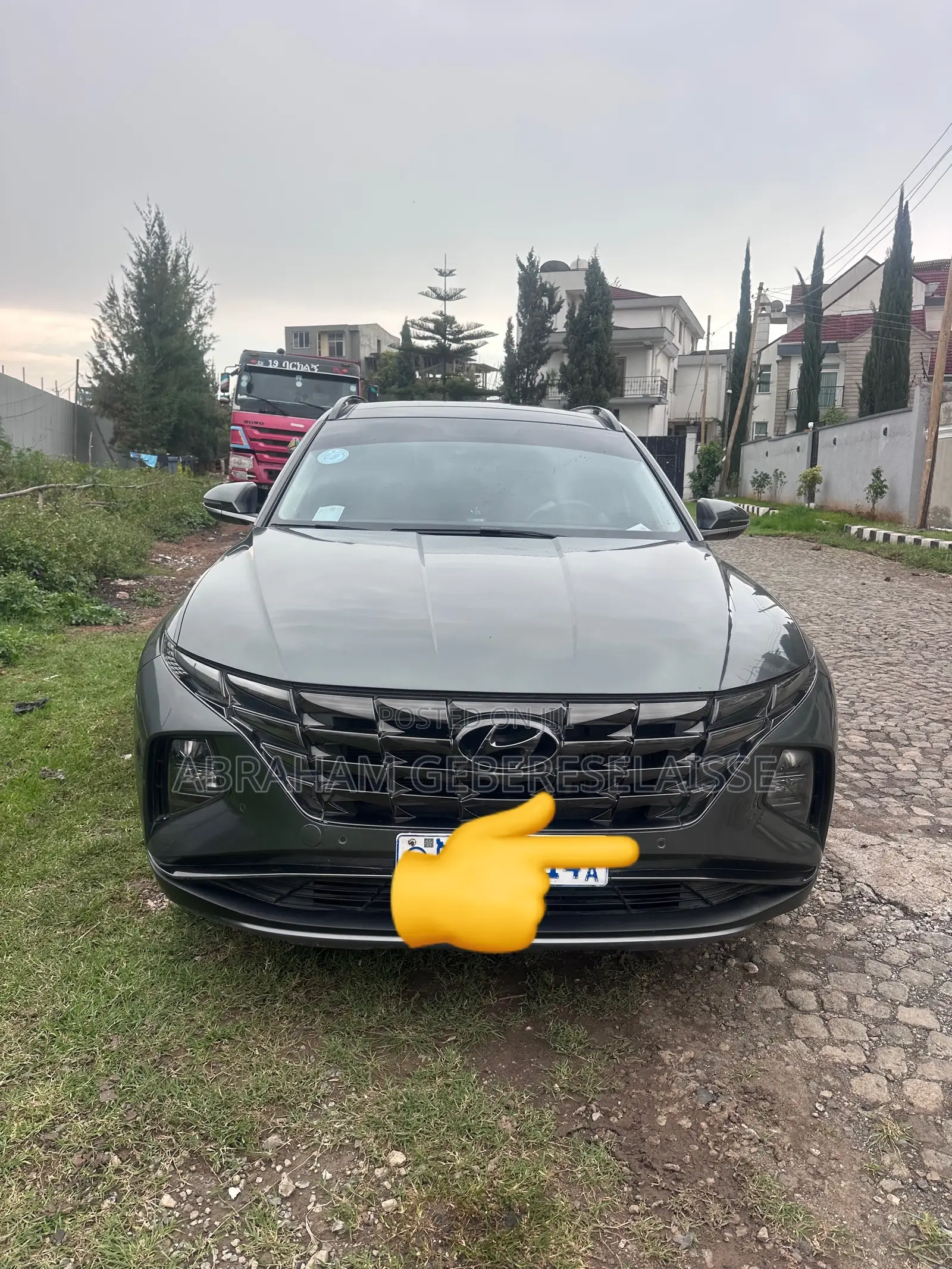 Hyundai Tucson Limited 2021 Gray