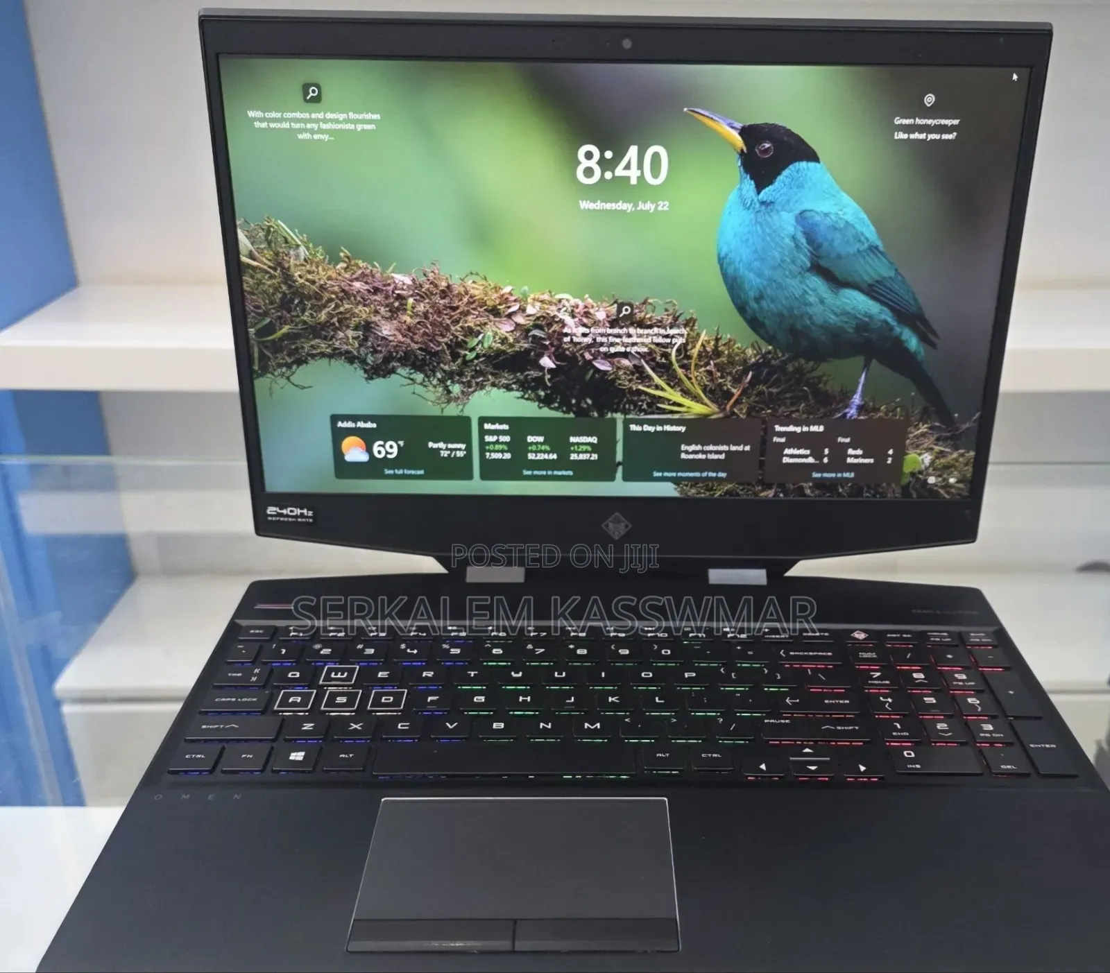 New Laptop HP Omen 15 16GB Intel Core i7 SSD 1T
