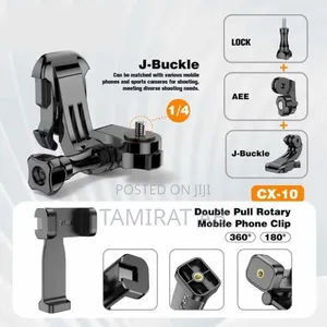 Plokama CX-10 Chest Mount Harness Strap for Action Cameras Smartphone