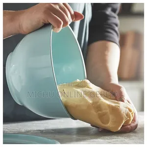 Ikea Bowl With Lid, Set of 5, Mixed Colours Comprises/ Free Delivery