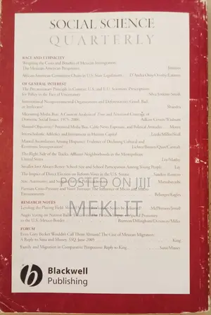 Social Science Quarterly