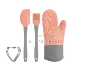4-Piece Silicone Baking and Kitchen Utensil Set
