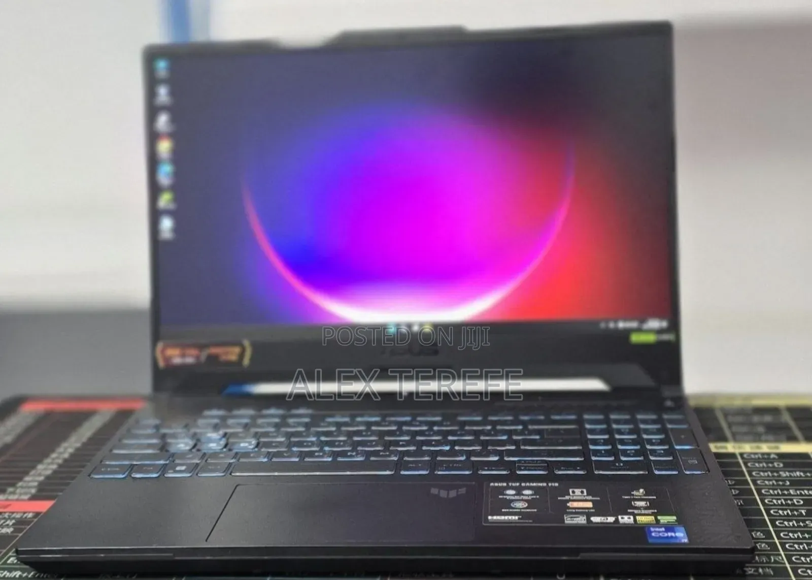 New Laptop Asus TUF Gaming A15 16GB Intel Core i7 SSD 1T
