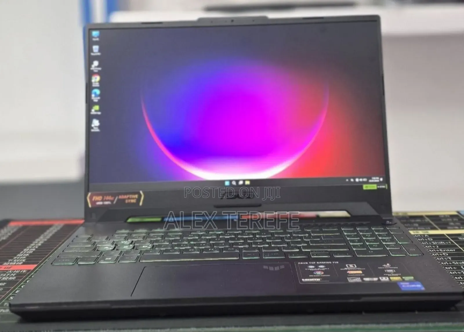 New Laptop Asus TUF Gaming A15 16GB Intel Core i7 SSD 1T