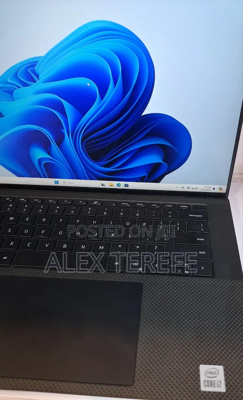 New Laptop Dell XPS 15 9500 16GB Intel Core i7 SSD 512GB