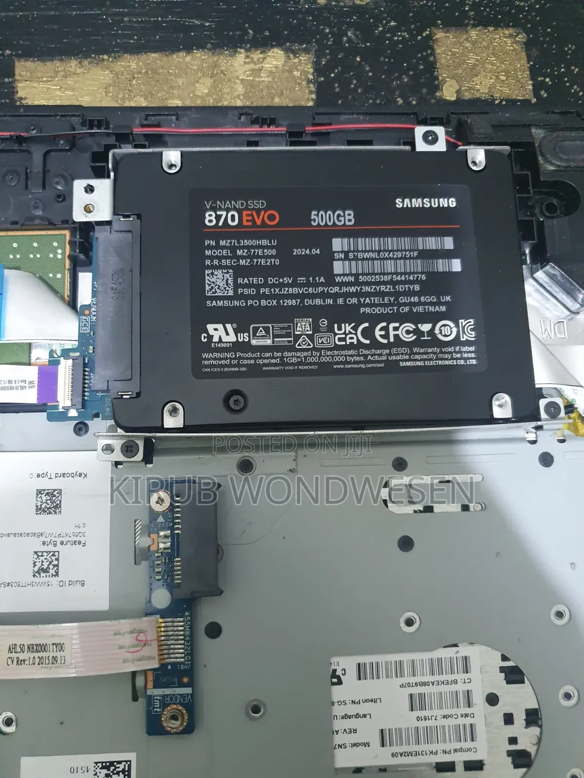Samsung 870 Evo 500gb Sata 2.5 SSD (Mz-77e500)