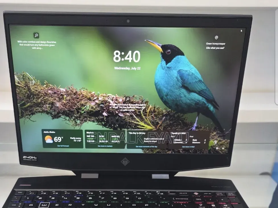 New Laptop HP Omen 15 16GB Intel Core i7 SSD 1T
