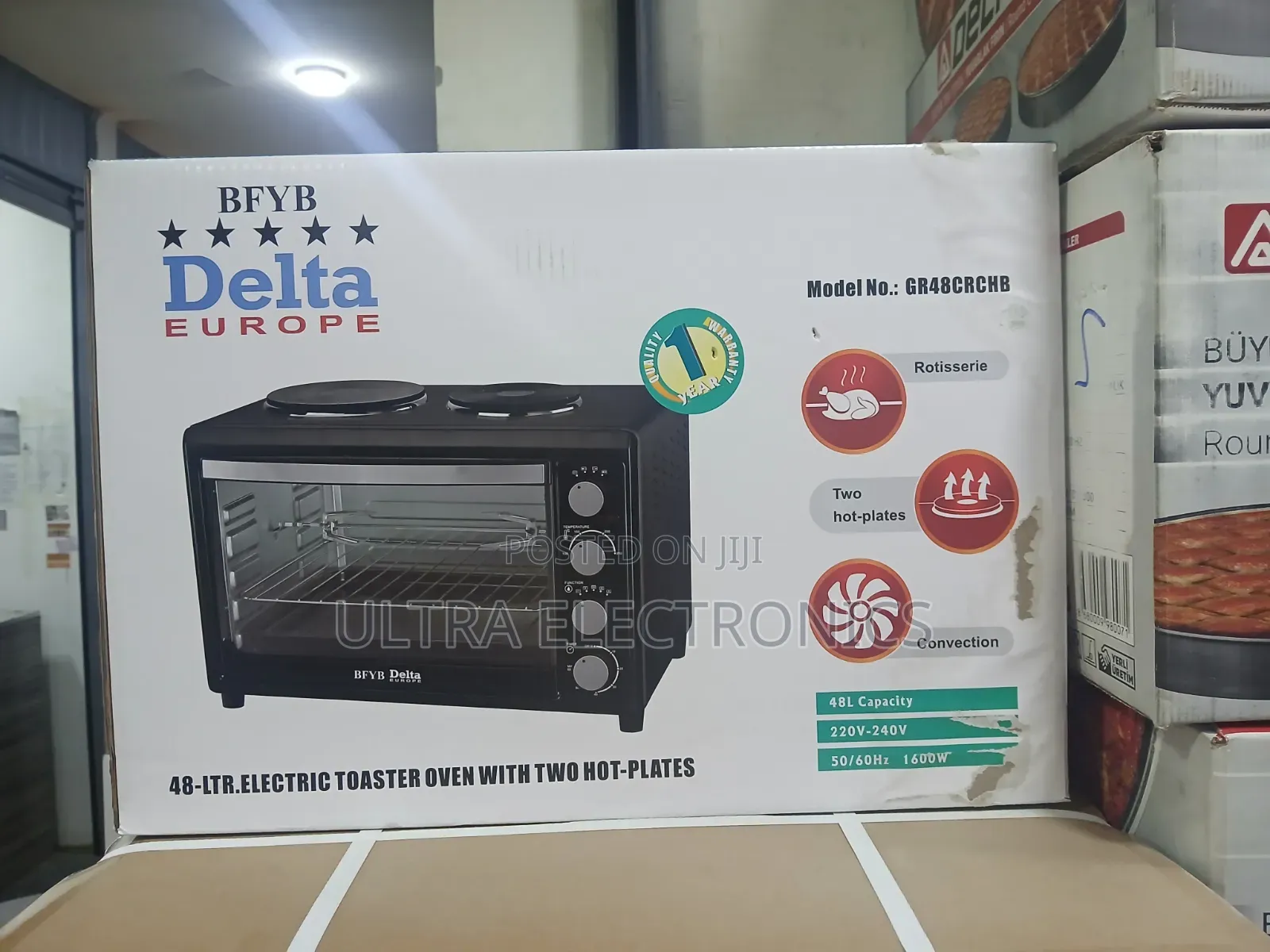 DELTA 48L MINI OVEN – Bake, Roast Cook With Ease!