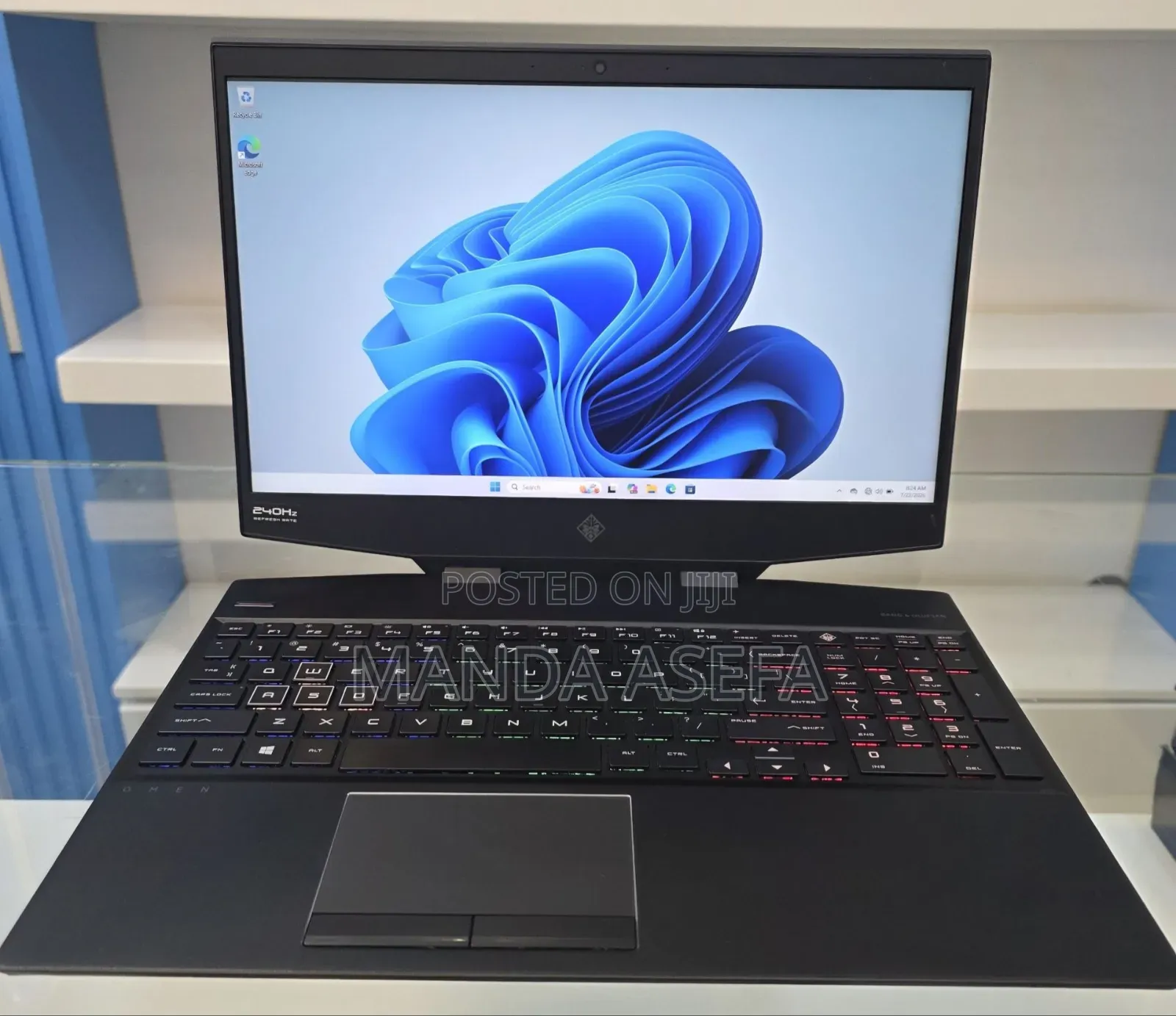 New Laptop HP Omen 15 16GB Intel Core i7 SSD 1T