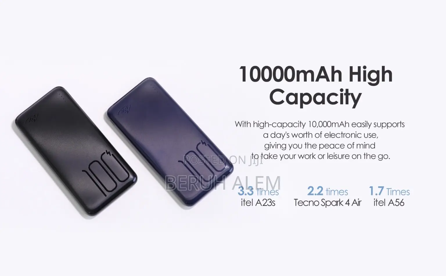 Itel Star 100 | 10,000mAh Powerbank