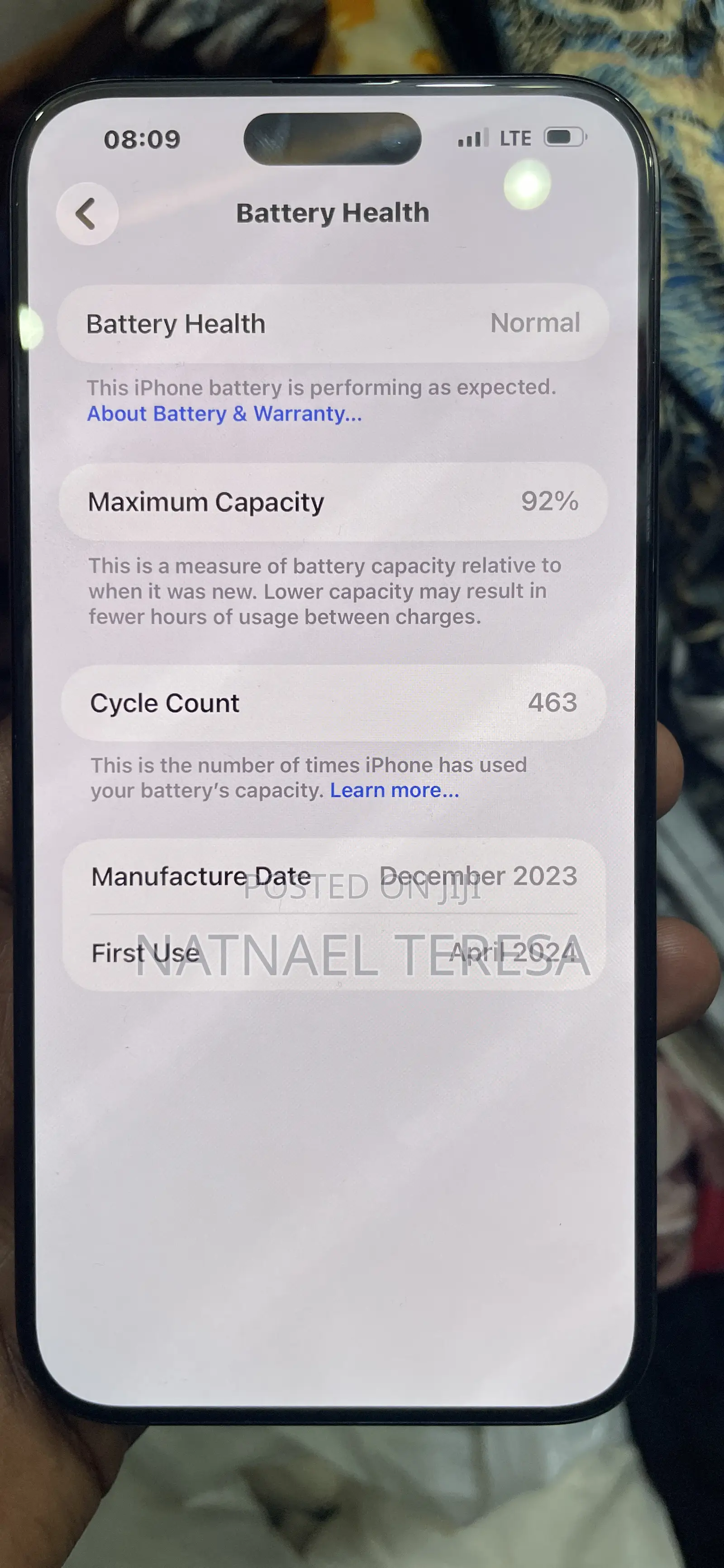 Apple iPhone 15 Pro Max 256 GB Blue