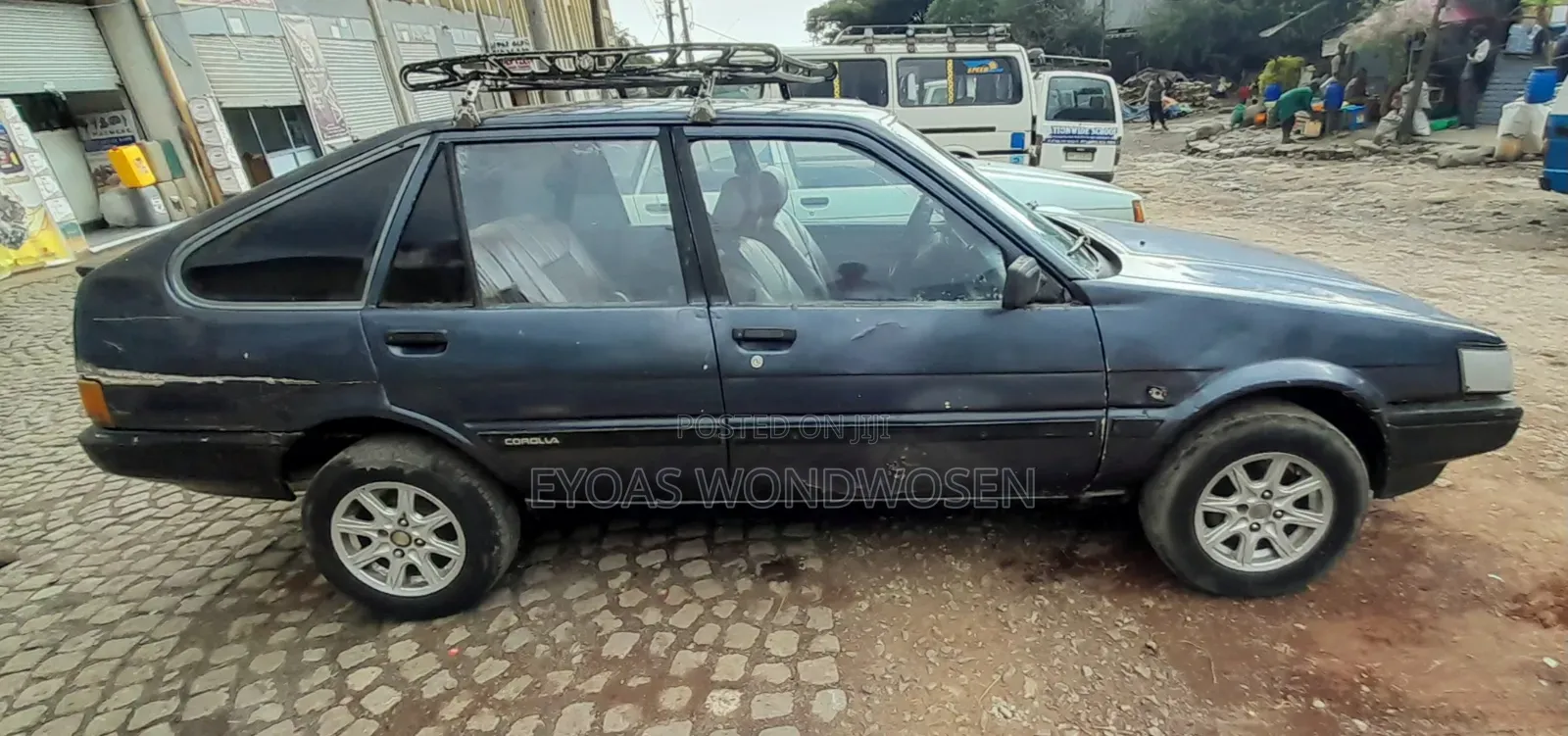 Toyota Corolla 1987 Gray