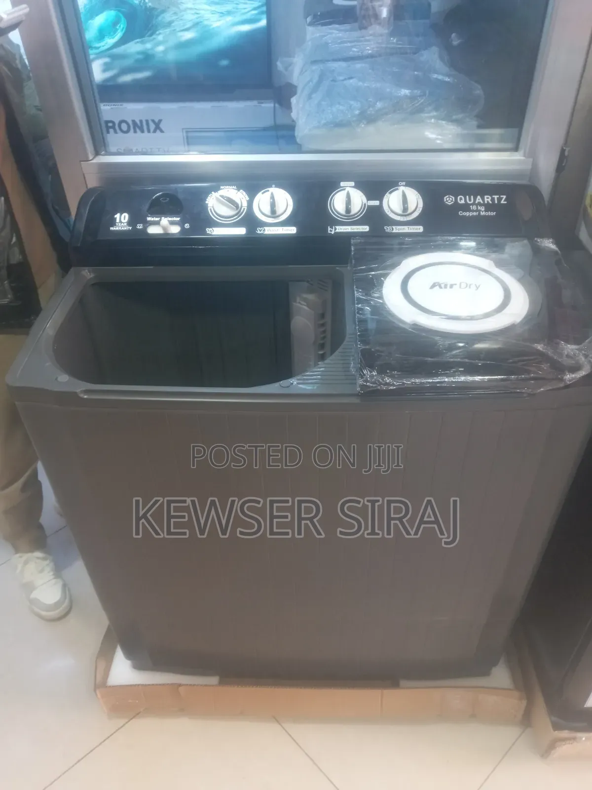 Quartz 16kg Washing Machine Manual System
