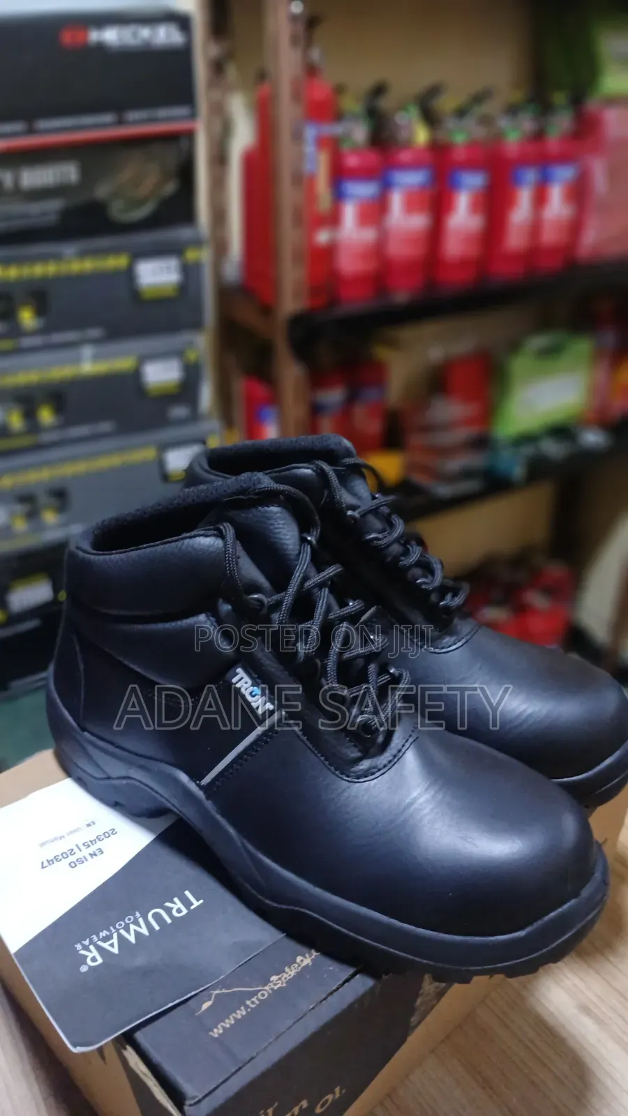 ቀላል እና ምቹ ሴፍቲ ጫማ ከአዳነሴፍቲ Safety Shoe 🥾🥾🥾