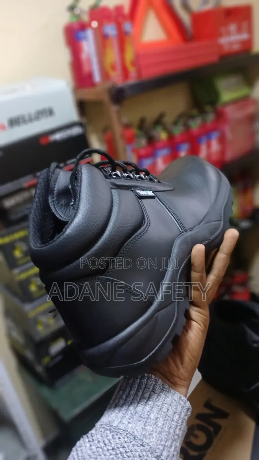 ቀላል እና ምቹ ሴፍቲ ጫማ ከአዳነሴፍቲ Safety Shoe 🥾🥾🥾