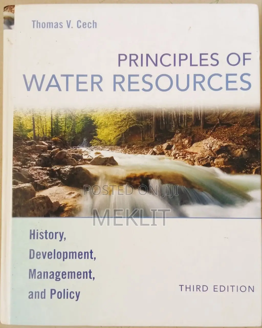 Principles of Water Resources