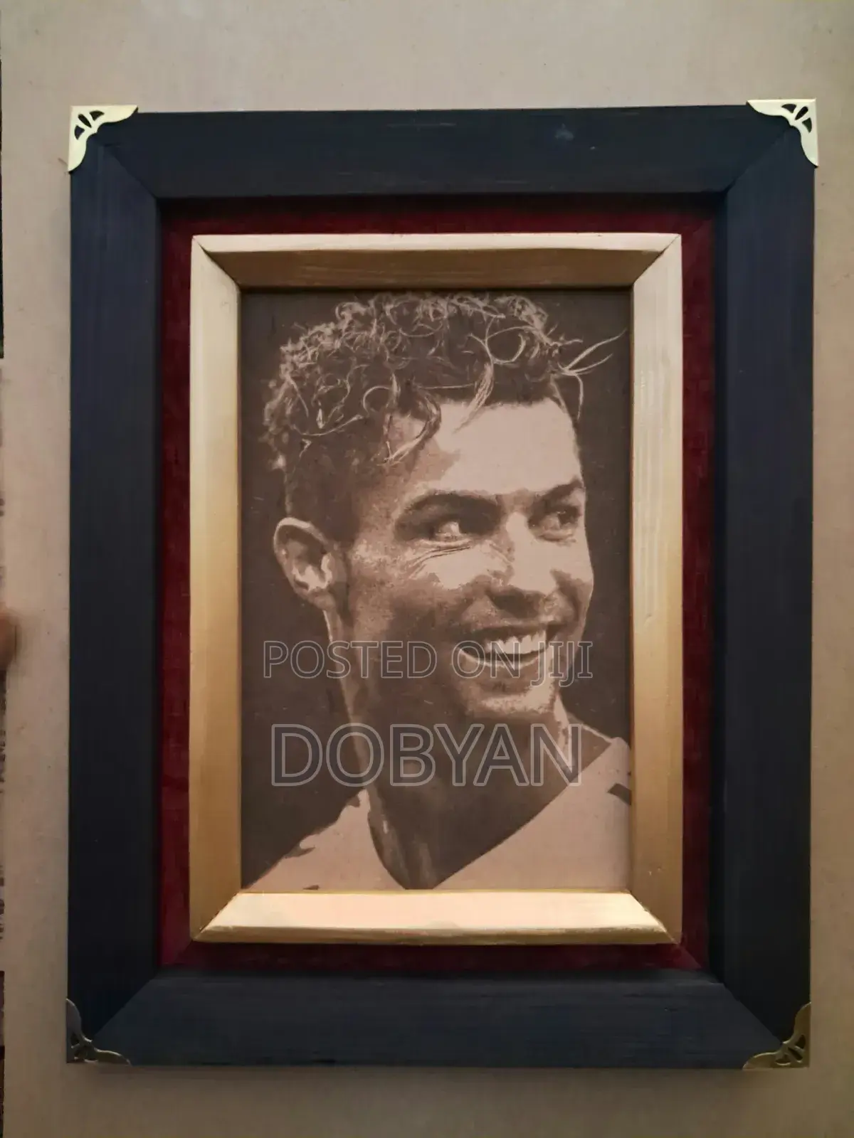 Framed Laser Engraved Wall Art Custom Order (34x44 Cm) በትእዛዝ አንሰራለን
