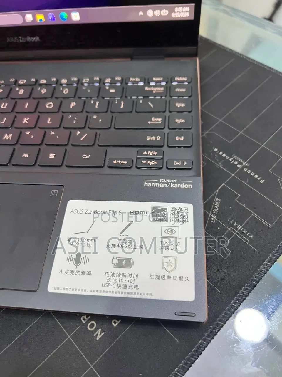 New Laptop Asus Zenbook 14 16GB Intel Core i7 SSD 512GB