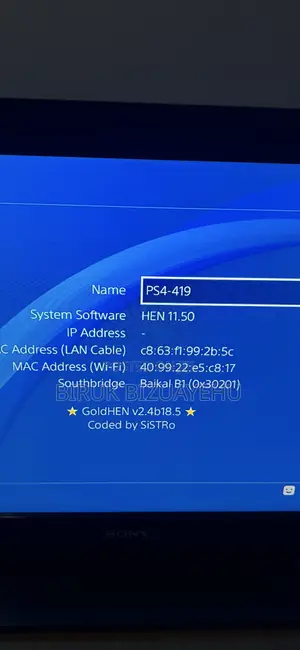 Jailbreak Ps4 Slim Version 11.5 500Gb With 5 Games Installed
