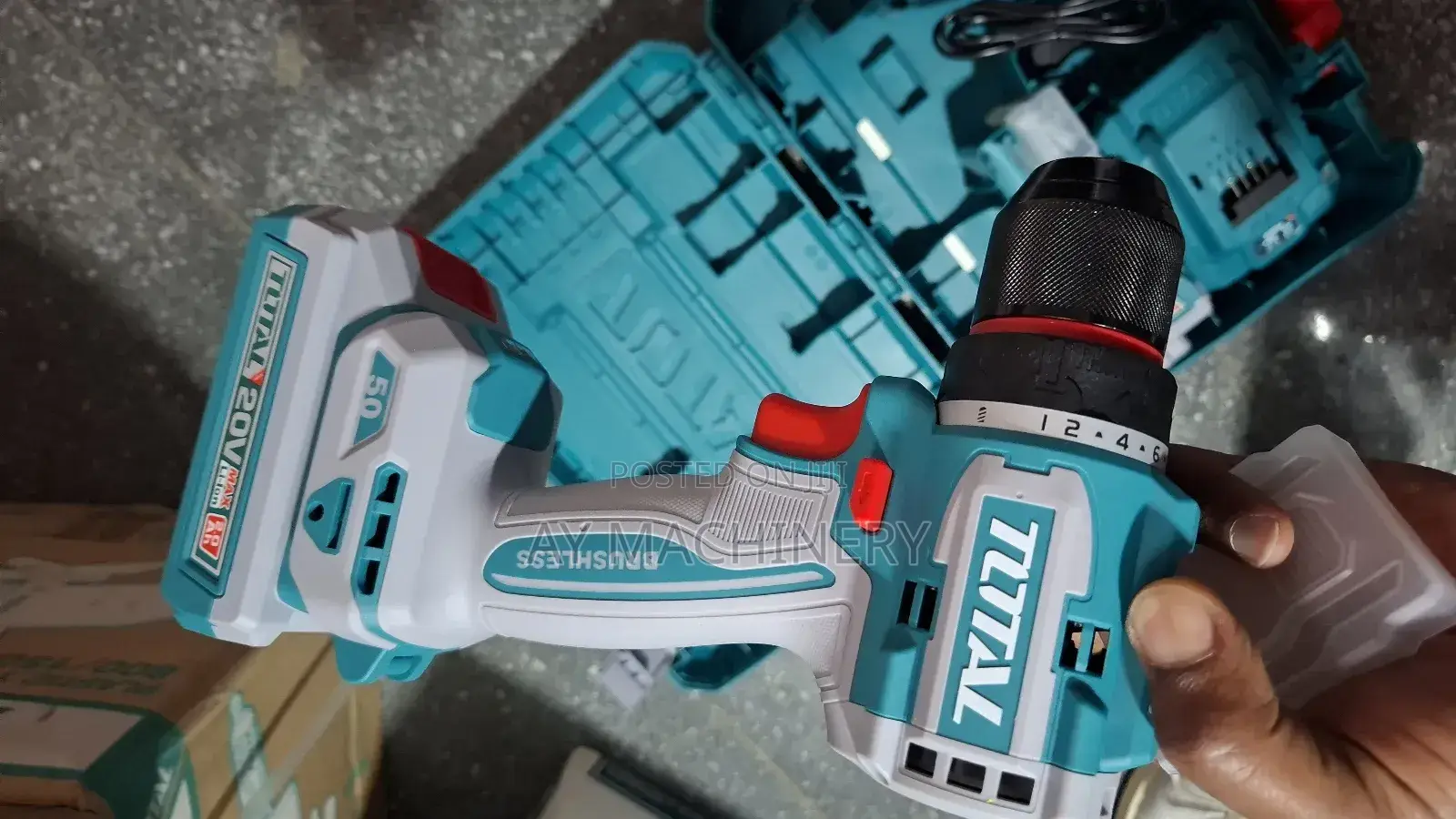 Total Charger Drill 20v