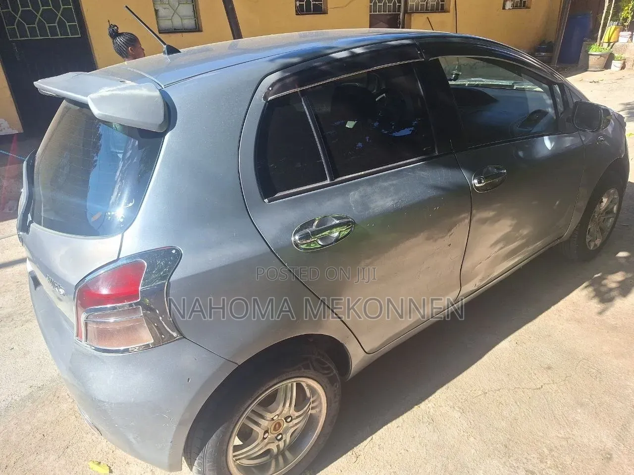 Toyota Yaris 2007 Gray