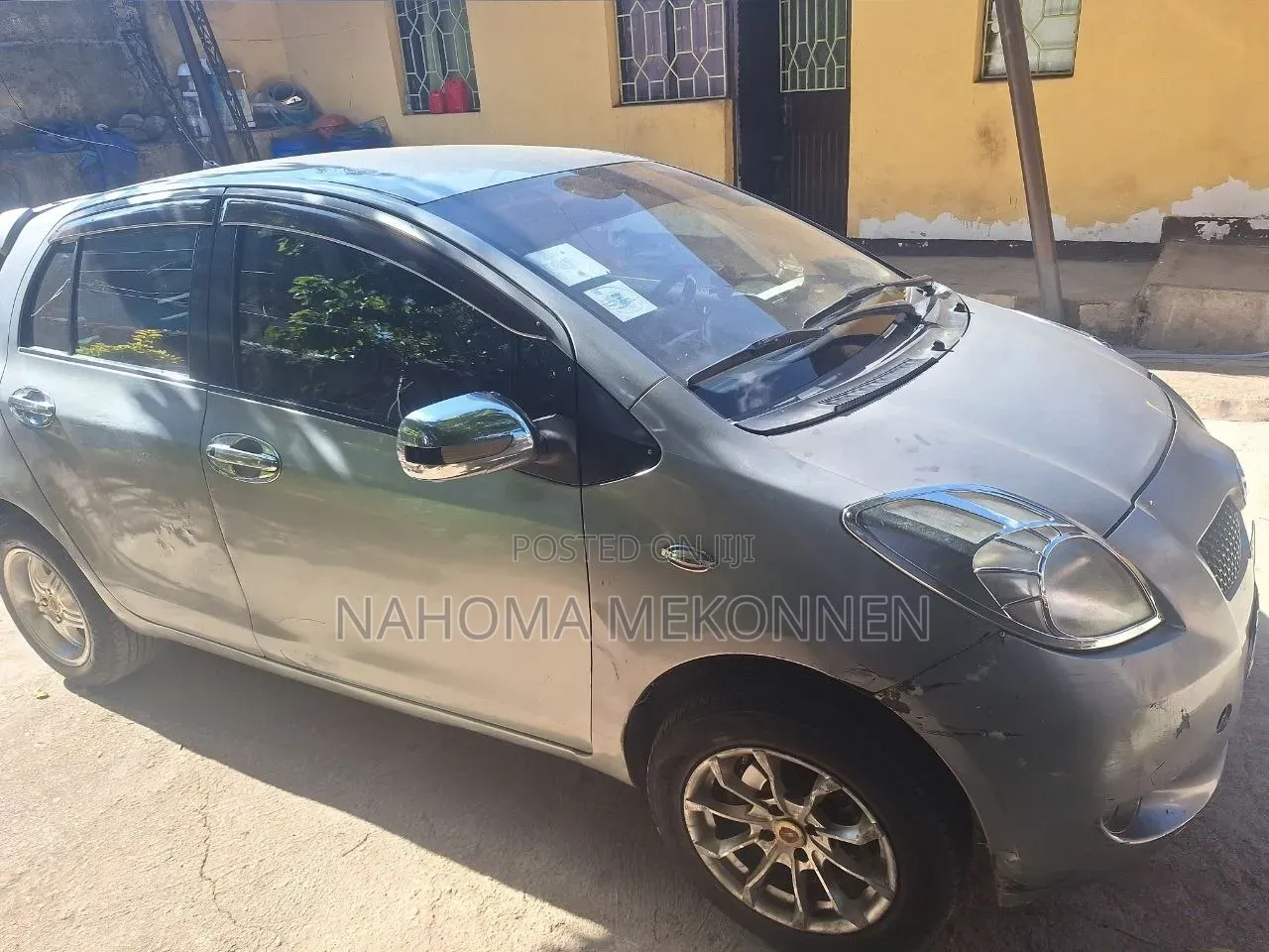 Toyota Yaris 2007 Gray