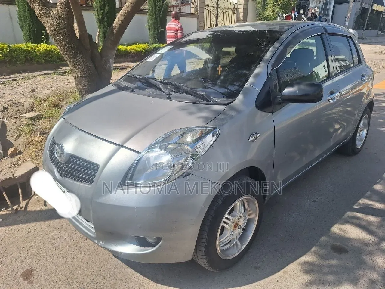 Toyota Yaris 2007 Gray