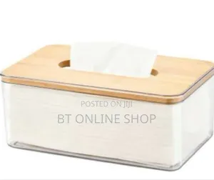 Premium Tissue Box Holder