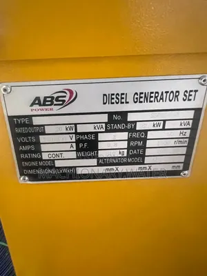 Diesel Silent Generator Abs Power 28(kva)22kw