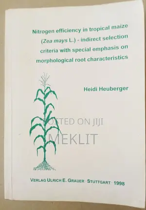 Nitrogen Efficiency in Tropical Maize