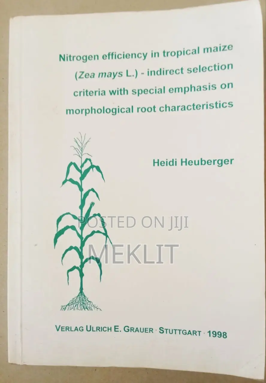 Nitrogen Efficiency in Tropical Maize