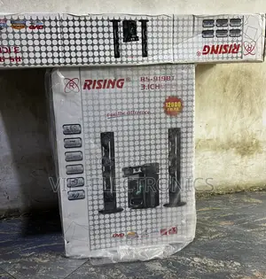 RISING 3.1 Channel Multimedia Speaker System – 12000W PMPO