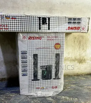 RISING 3.1 Channel Multimedia Speaker System – 12000W PMPO