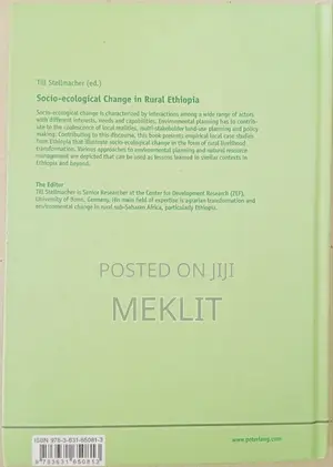 Socio-Ecological Change in Rural Ethiopia