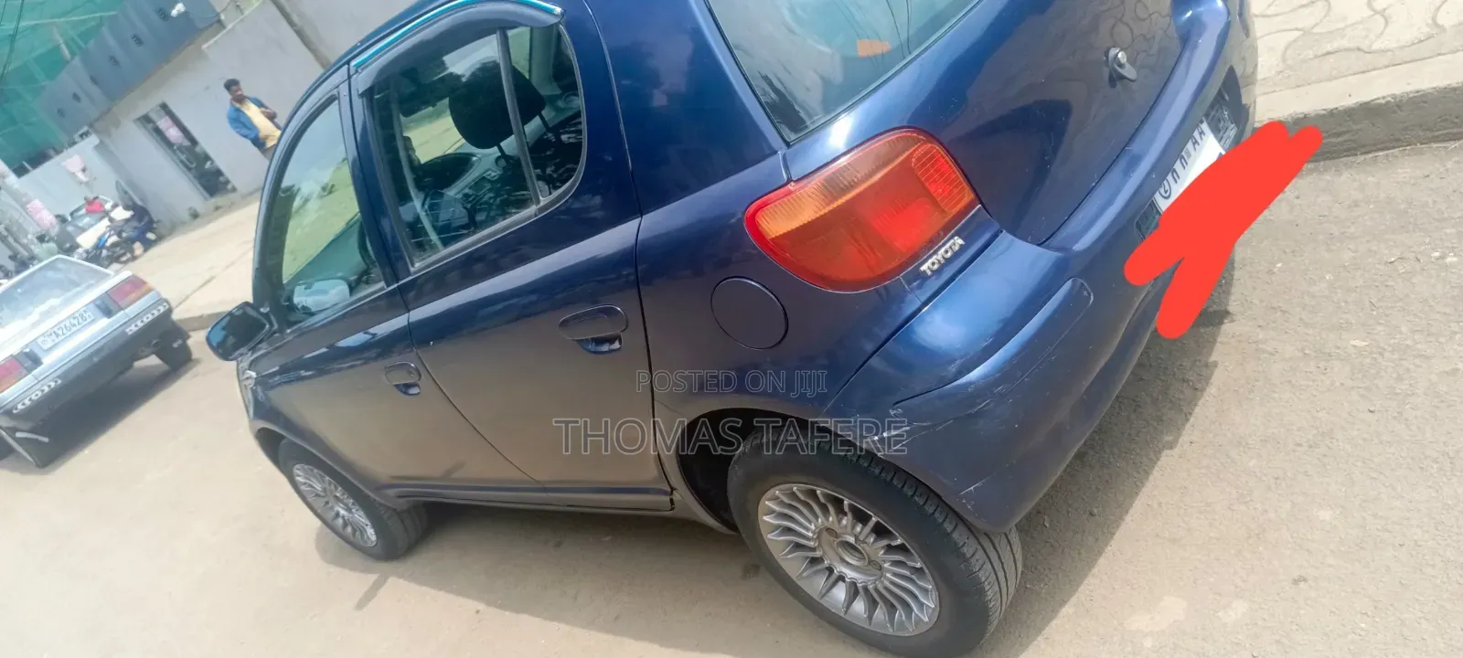 Toyota Yaris 2004 Blue