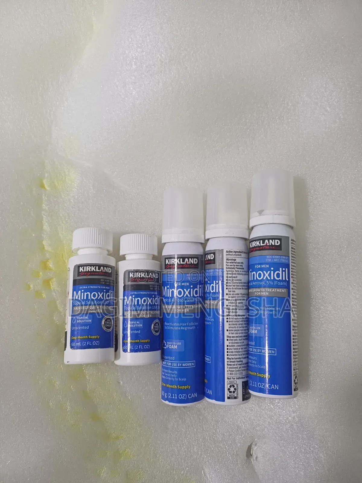 ኦሪጅናል Foam, ሚኖክሲዲል – ለወንዶች እና ለሴቶች