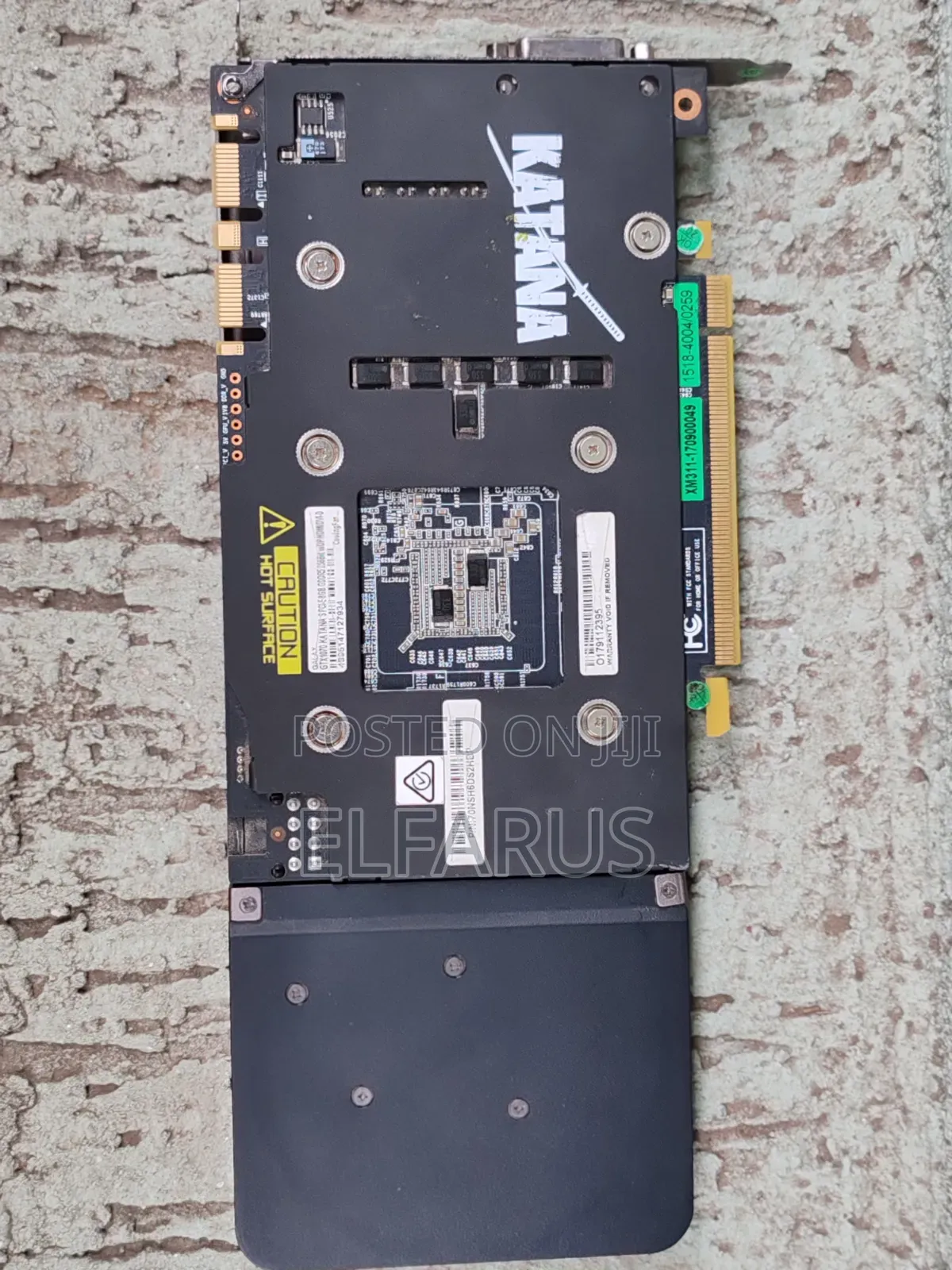 Galax Geforce GTX 1070 Katana 8gb