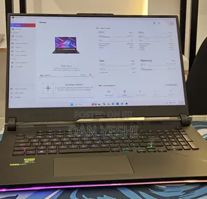 New Laptop Asus ROG Strix SCAR 17 16GB AMD Ryzen 7 SSD 1T